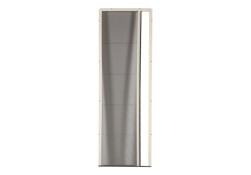 Sliding door screen for a camper van